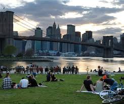 brooklyn bridge nyc skyline